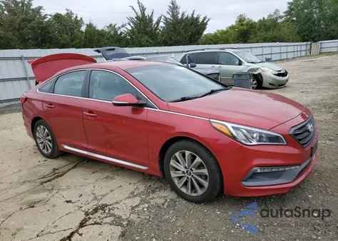 2017 Hyundai Sonata Sport from USA, damaged, VIN 5NPE34AF7HH540290